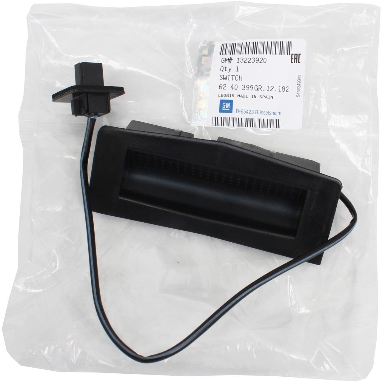 Opel Astra H Bagaj Açma Dümesi Swici Komple 6240399