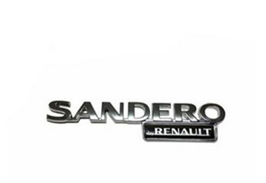 Arka Bagaj Yazısı Sandero By Renault Dacıa Sandero OKSA 269