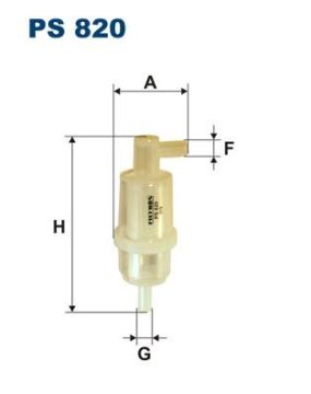 Yakıt Fıltresı Mercedes Om615 Om616 Om617 W123 W202 W124 W460 FILTRON PS820