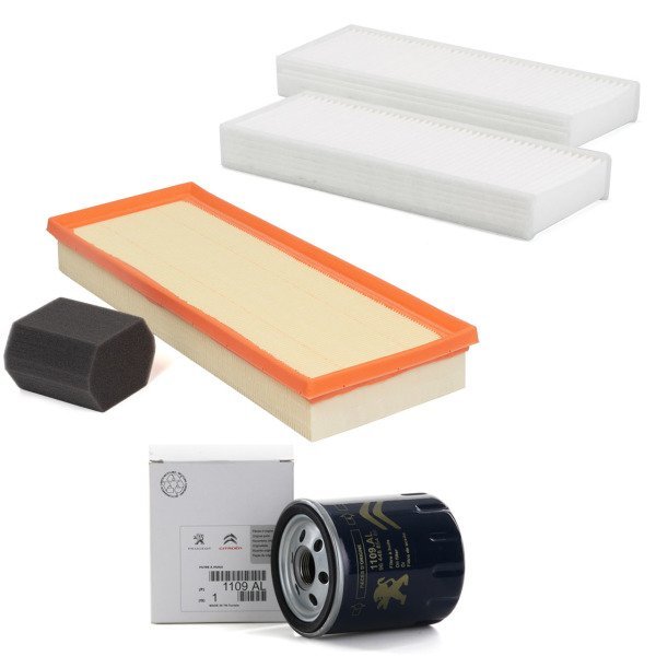 Peugeot 308 1.2 Puretech Benzinli Periyodik Yağ Bakım Filtre Seti Eurorepar Orjinal 1109AL - EUROPAR