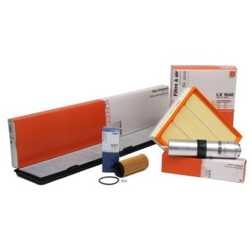 Bmw E90 320d N47 Motor 184 HP Periyodik Bakım Filtre Set Mahle Marka LAK248 - KL763D - LX1640 - OX404D