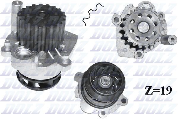 Devirdaim Caddy-Golf 5-Jetta-Passat-Polo-Transporter T5-Fabıa-Octavıa-Ibıza 1.9Tdı Axb-Bjb-Bxe 04-10 DOLZ A249