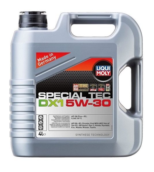 Liqui Moly Special Tec DX1 GEN2 5W30 Motor Yağı 4 Litre 2021 Üretim Yılı