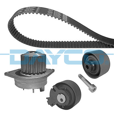 Devirdaimli Eksantrik Gergi Kiti 134X254 P206-307-Partner-Berlıngo-C3-Xsara 1.6 16V Nfu Tu5jp4 DAYCO KTBWP3330
