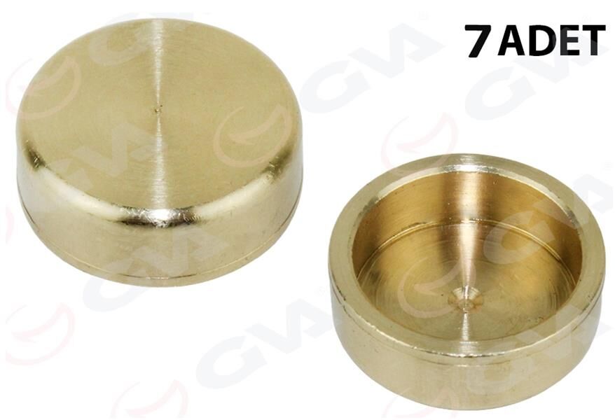 Motor Blok Su Tapa Sarı Prinç Takımı 1.3 Multıjet 25 Mm 7 Adet GVA 8923219