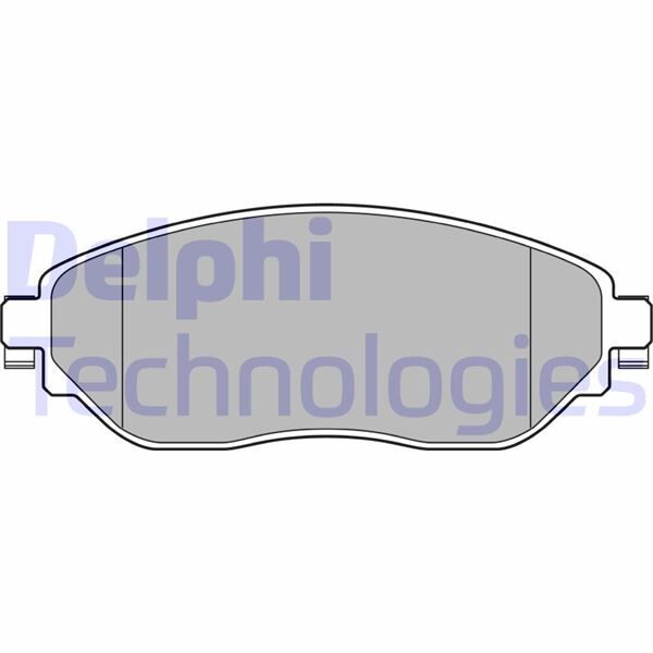 Ön Fren Balata Renault Trafıc Iıı 15> Opel Vıvaro B 15> DELPHI LP3143