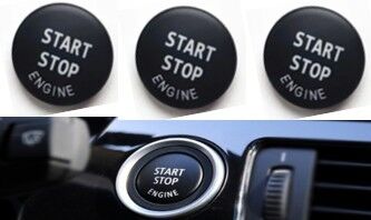 Start Stop Düğme Kapağı Siyah Bmw E60 E90 E84 E70 E71 E72 GKL 342854