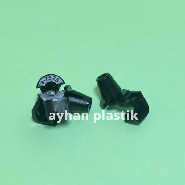 Motor Kaput Dayama Tel Tutucu Siyah Lınea 07-17 -G.Punto 06-14 -Ducato AYHAN A7578