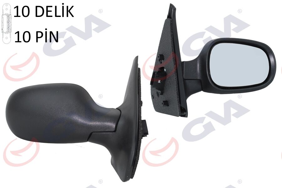 Dış Dikiz Aynası Sağ Symbol 00> Elektrikli Konveks 3 Fiş Vm-136Ehsr GVA 1014130