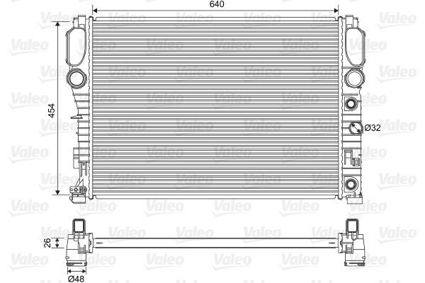 Motor Su Radyatoru Mercedes M272 Om646 C219 W211 S211 VALEO 701575