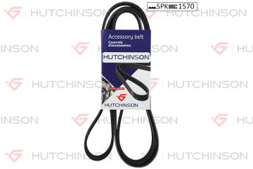 Kanallı Kayış Vectra C 1.6-1.8 Z16xep-Z18xer Chevrolet Aveo 1.4 16V 08 >-Lancıa HUTCHINSON 5PK1570