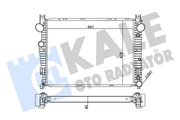 Motor Su Radyatoru Mercedes S-Class W220 98>05 KALE 360700