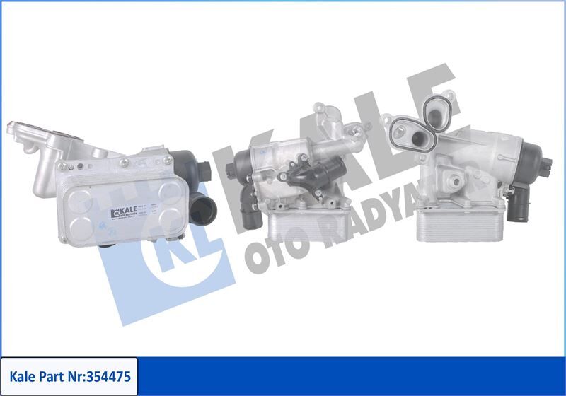 Yağ Soğutucu Komple Trafıc Iı 06> Latıtude 11> Laguna Iıı 08>15 Laguna Iı 01>07 Koleos I 08> Vivaro A 06> X-Traıl Iı 07>13 Qashqaı I 07>13 2.0Dci M9r KALE 354475