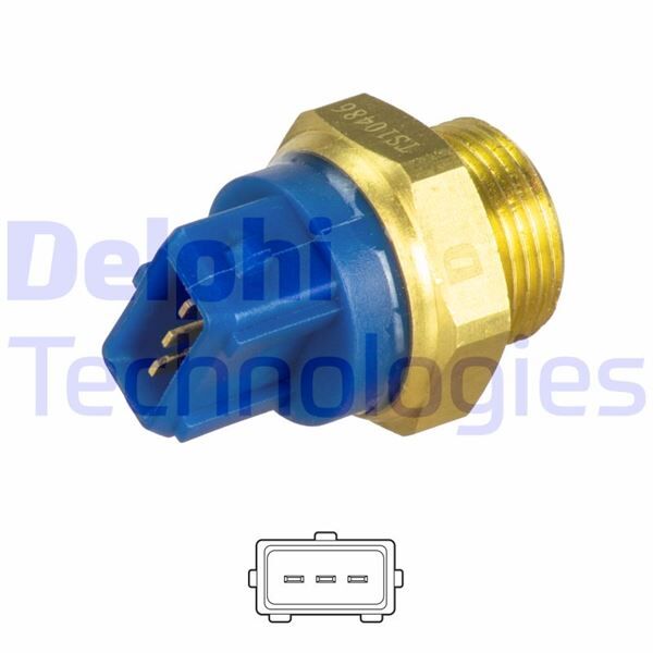 Radyatör Fan Müşürü Opel Vectra B 96>02 Klimalı DELPHI TS10486