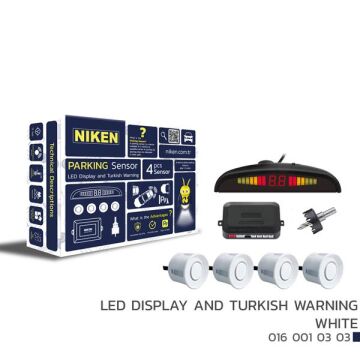 Park Sensörü Led Ekran Ve Turkce Uyarı Beyaz 22Mm NIKEN 0160010303