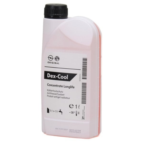 Opel Kırmızı Organik 1 Litre Antifiriz 93170402