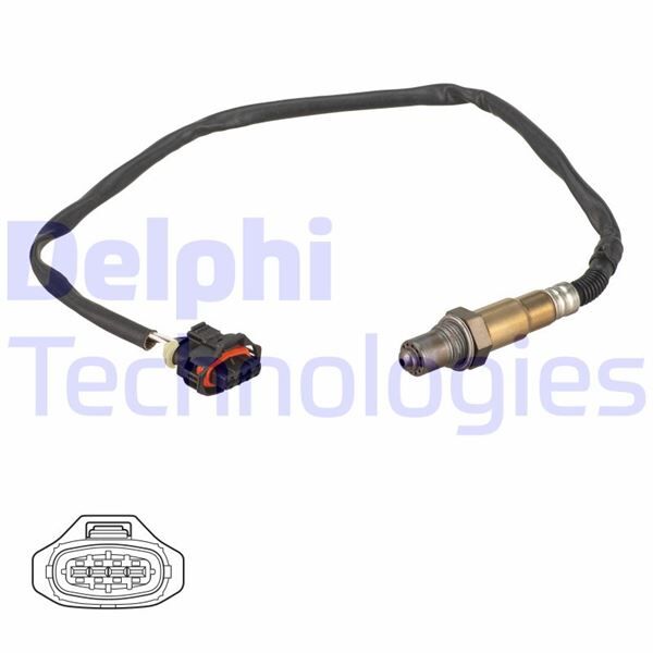 Oksijen Sensörü Ön Astra J-İnsignia-Mokka-Zafıra C-Aveo-Cruze-1.6-1.8 A16xer-A18xer-B16xer DELPHI ES21225-12B1