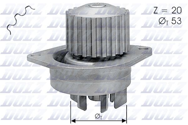 Devirdaim Saxo 96> Xsara 97-00 P106 94-96 P206 98-00 P306 00-01 P405 92-96 1.4-1.5D-1.6 DOLZ C111