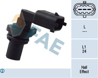 Eksantrik Devir Sensörü Astra H-Vectra C-Zafıra B 1.6-1.8-2.2 A16xer-Z16xer-Z18xer-Z22yh FAE 79337