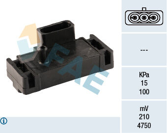 Map Basınç Sensörü Opel Astra G-H-Corsa B-C-D-Vectra A-B-Zafıra-Merıva-Omega 1.4-1.6 Xel 16V 1.2 N Z-Sz-1.8 Sv 8V Clıo 2-Megane I 1.4-2.0-Accent FAE 15001