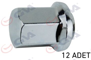 Bijon Somunu Renault 12 Kromajlı Paket 12 GVA 8810122