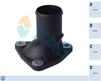 Termostat Su Flanşı Expert-Jumpy-P306-Xsara-P406-Xantıa-P405-P806-Evesıon Xud9t 1.9Td FAE 54314