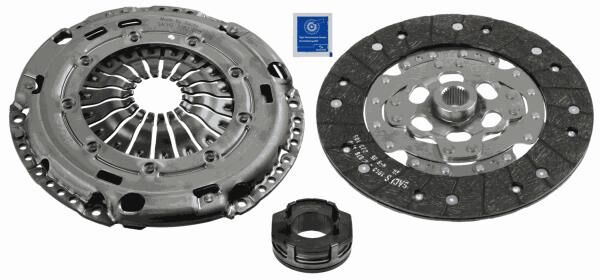 Debriyaj Seti Golf7-Q2-A3-Leon-Ateca 1.6-2.0Tdı Crva-Cykb SACHS 3000970073