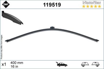 Sılecek Supurgesı Arka 400Mm Mercedes Vıto W447 . Audı A4 A6 Q3 Q8 Swf VALEO 119519