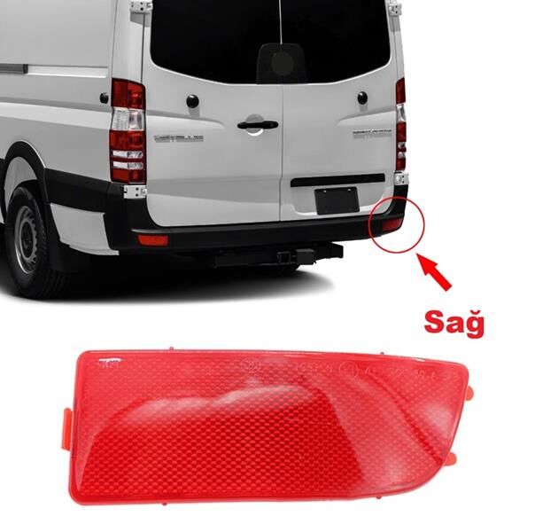 Reflektör Arka Tampon Sag Crafter-Sprinter 2006-2016 GKL 292048