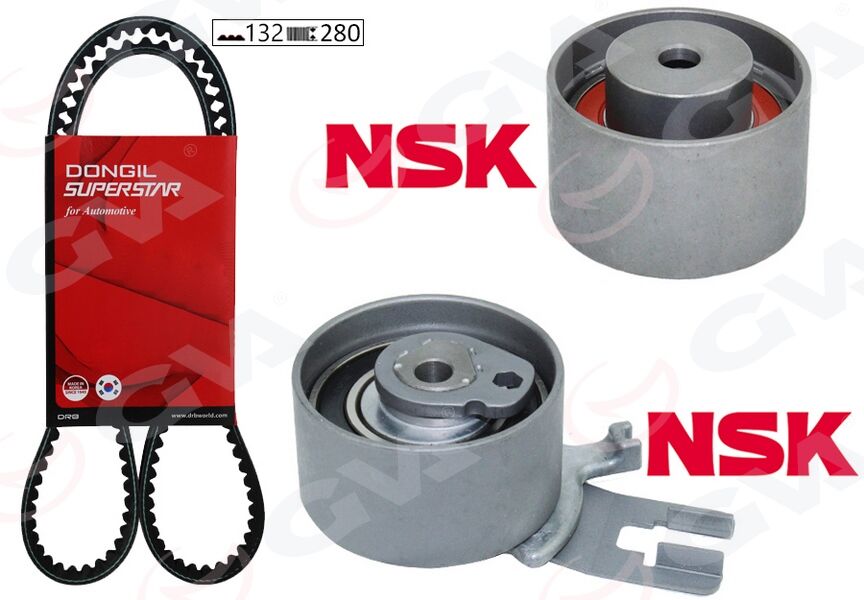 Eksantrik Gergi Kiti 132X280 Volvo C30 C70 S60 S80 V70 > Xc60 Xc70 Xc90 2.4Tdı 20V K015580xs DONGIL KIT132RU28