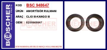 Amortisör Rulmanı Clıo Iıı-Kango Iıı BSC 948647