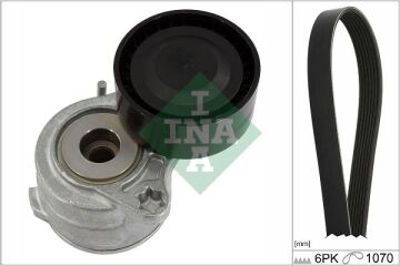 Alternatör Gergi Kiti 6Pk1070 Corsa F-Crossland-Mokka-P108-P208-P301-P308-P508-P2008-C-Elysee- C3-C4-Ds3-Proace 1.2 B-D-F12xht Puretech INA 529042010