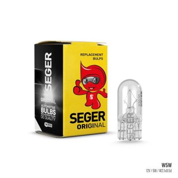 Ampul W5w 12V 5W W2.1X9.5D T10 B. Dipsiz Standart Yenileme SEGER 209526