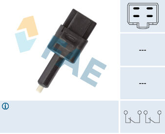 Fren Pedal Musuru Otomatık Vıtes Nıssan Qashqaı J11 2013-> Mıcra 2003-2010 Note 2006-2012 Xtraıl 2 FAE 24599