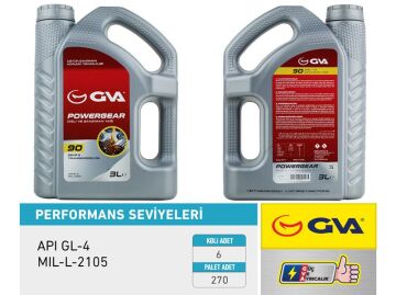 Şanzıman Yağı 90W Apı Gl-4 3 Lt GVA 9920820