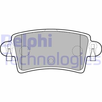 Arka Fren Balatası Renault Master Iı 01>06 Opel Movano A 01>06 DELPHI LP1747