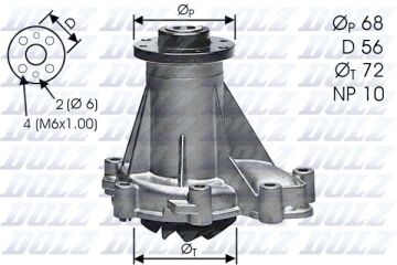 Devırdaım Pompası Mercedes Om601>Om606 W124 S124 W202 S202 W210 S210 W140 W463 DOLZ M276