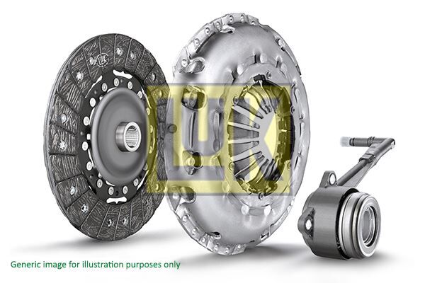 Debrıyaj Setı Transıt V347-V348 Tt9 2.2 155Ps 11 >14 Yeni Transit V363 Ttg 14 > Ranger Tke 11 > 2.2 155Ps Rulman Luk 510009211 Hidrolik Rulmanlı Aparat LUK 627304033