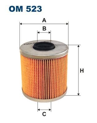 Yag Fıltresı Bmw M40 M42 M43 E30 E36 E34 FILTRON OM523