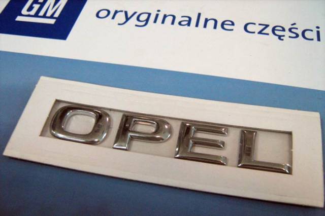 Opel Corsa C Bagaj Kapağı Opel Yazısı GM - 5177198