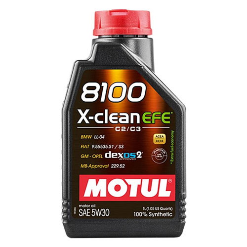 MOTUL 8100 X-Clean 5W30 EFE Motor Yağı Partiküllü 1 LT 109470