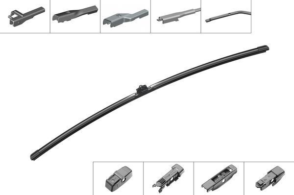 Aerotwin Retrofit Tekli Silecek 700Mm Vw Golf 1.0Tsı-1.2Tsı-1.4Tsı Renault Espace V 1.6Tce P307 1.4 BOSCH 3397006953
