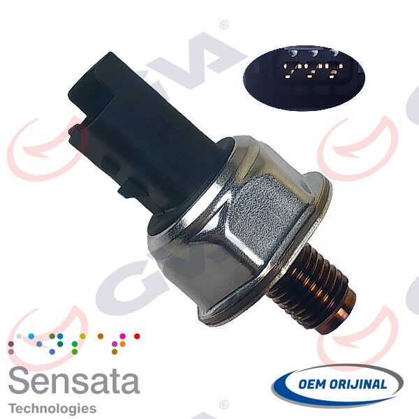 Yakıt Basınç Müşürü P107-P206-P207-P307-P308-P407-C3-Nemo-Partner-Berlıngo 1.4-1.6Hdı-Focus Iı 04>11 Mondeo Iv 07>14 1.6 Tdcı Fıesta 02>08 1.4 Tdcı Fusıon 02>14 1.4 Tdcı GVA 5443210