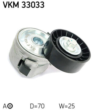 Alternatör Gergi Rulmanı Kütüklü P206-306-406-607-806-Partner-Boxer-C5-Berlıngo Dw10 2.0Hdı-2.2Hdı SKF VKM33033