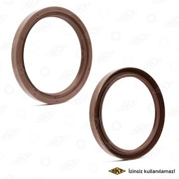 Krank Mil Keçesi Arka Astra F-G-H-J-Corsa A-B-C-D-Vectra A-B-C-Mokka-Insıgnıa A-Zafıra A-B- Merıva A-B-Adam Kadett E 1.2-1.4-1.6 X/Z/A/B/D-Xe-Xep-Xe1-Net-Nel 80X98x10 SKT 047681-V