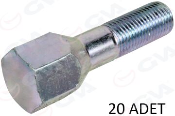 Bijon Civatası Galvaniz-Uzun Fıat Tofas-Dogan-Kartal-Sahın Aa19-M12x1.25X24 Paket Adet : 20 GVA 8820146