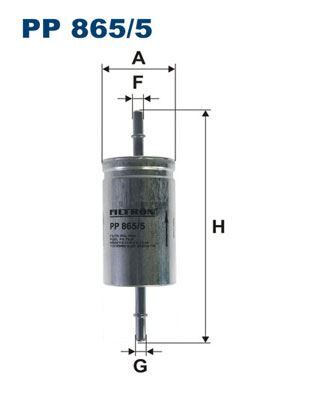 Yakıt Filtresi Volvo S40 1.6 1.8 2.0 2.4 T5 04 >C30 V50 C70 2.4İ 06 > Focus 1.6 1.8 98-04 2.0 04 > FILTRON PP865.5