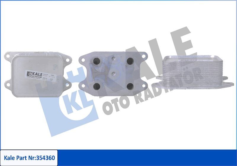 Yağ Soğutucusu Vw-Skoda-Seat-Audi 13> Golf7-Tıguan-A1-A3-Leon Chpa-Cjza-Cjzb-Czca-Czcb 1.2 Tsı-1.4 T Sı KALE 354360
