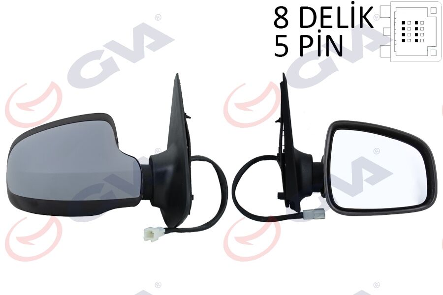 Dış Dikiz Aynası Sağ Sandero Stepway 12> Elektrikli Isıtmalı Astarlı Konveks Sensörsüz Vm-6804Ehpsr GVA 1019166