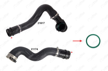 Conta Turbo Hortumu Opel Astra J-Zafıra C 1.6 Cdtı B16dth-Dtl-Dtj Plastik Parça Hariç NIFEA 21730